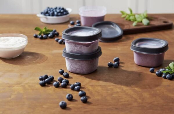 Square Storage Freezer Jars - Image 3