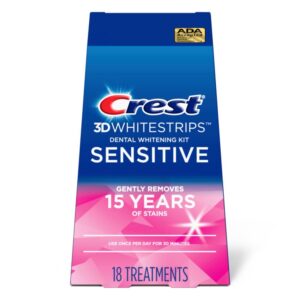 Crest 3D Whitestrips Sensitive