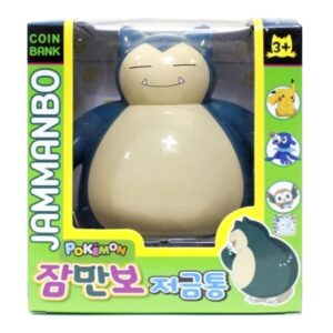 Pikachu Snorlax Coin Piggy Bank
