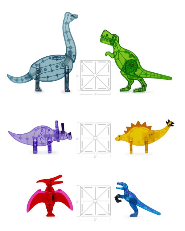 Magna-Tiles Dino World XL Set - Image 4