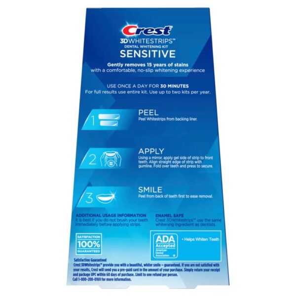 Crest 3D Whitestrips Sensitive - Image 8