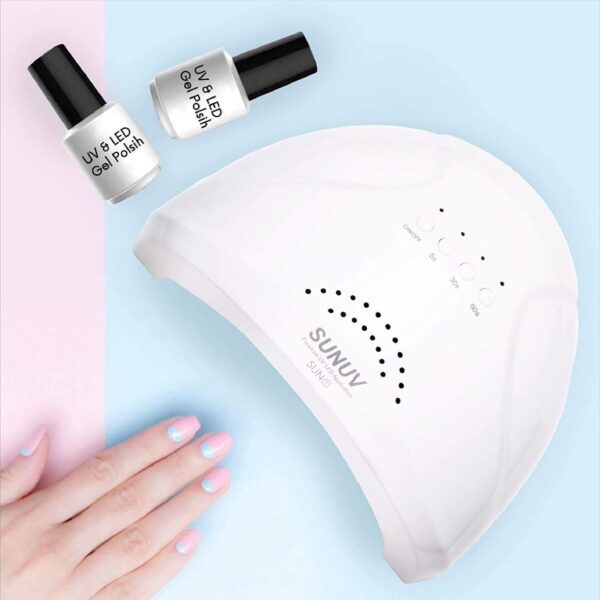 SUNUV Gel Nail Lamp (Pink) - Image 8