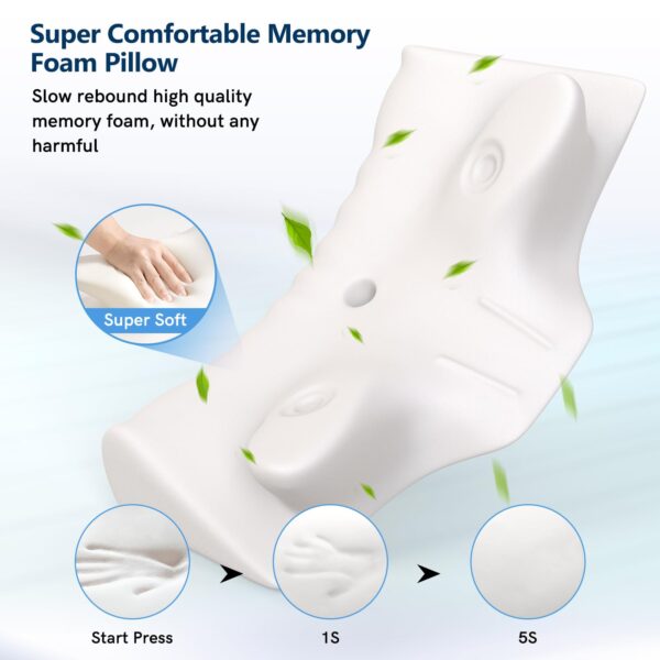 Vuteehy Ergonomic Memory Foam Pillow - Image 7