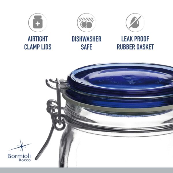 Bormioli Rocco Fido Glass Jars - Image 5