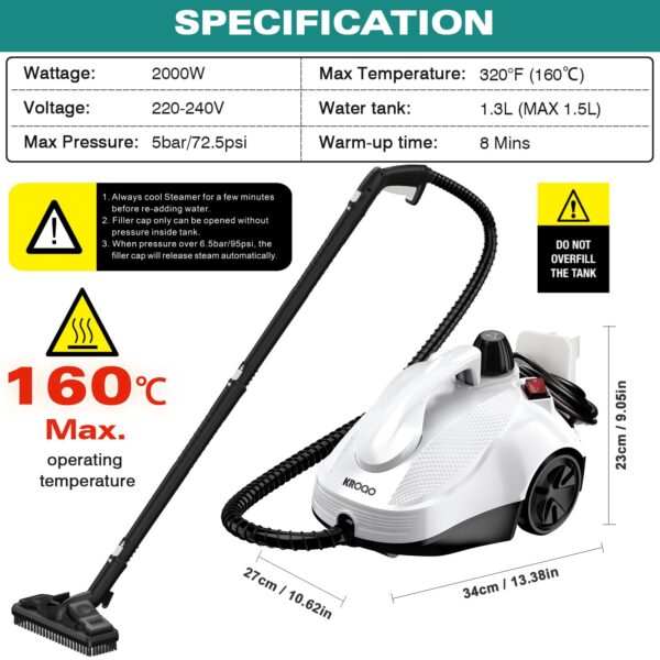 Powerful Multipurpose Steam Cleaner - Image 7