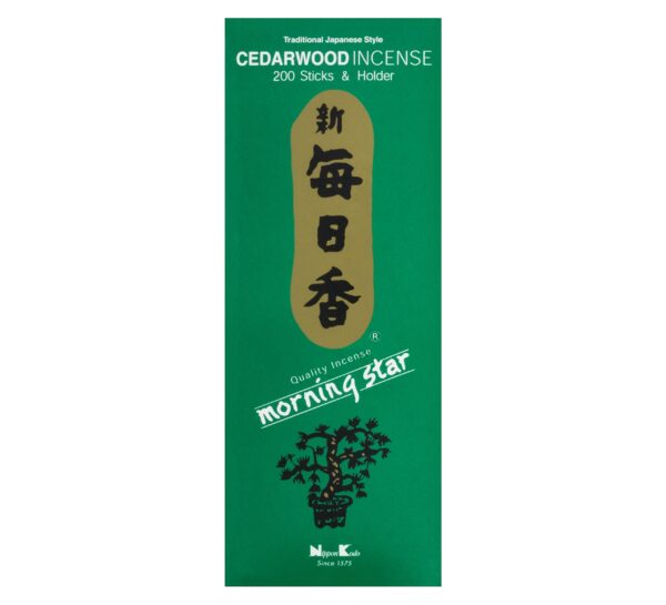 Morning Star Cedarwood Incense - Image 2