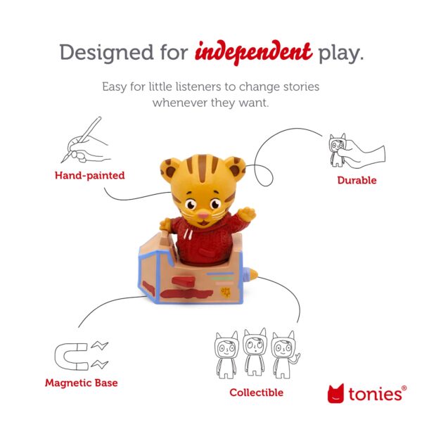 Daniel Tiger Toy Figurine - Image 3