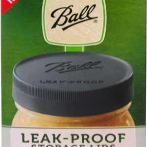 Leak-Proof Plastic Mason Jar Lids