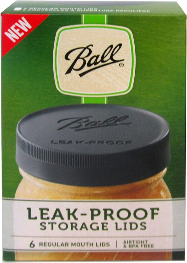 Leak-Proof Plastic Mason Jar Lids