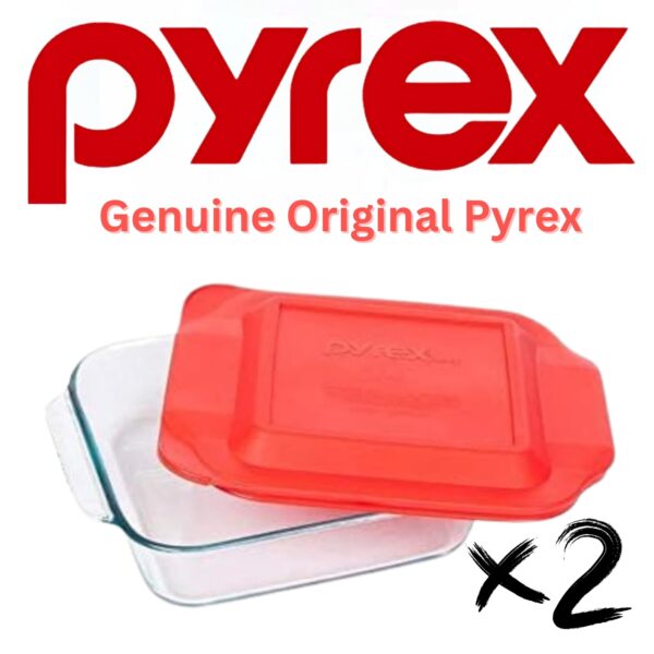 Pyrex Glass Baking Dishes Set - Image 2