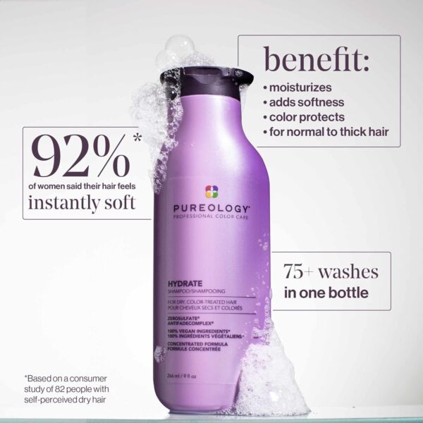 Pureology Hydrate Shampoo - Image 2