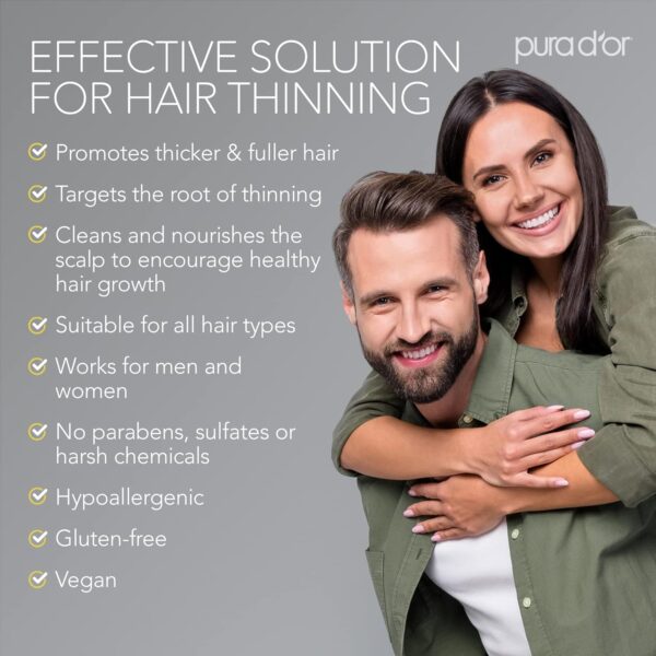 PURA D'OR Biotin Shampoo - Image 4
