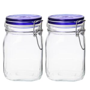Bormioli Rocco Fido Glass Jars