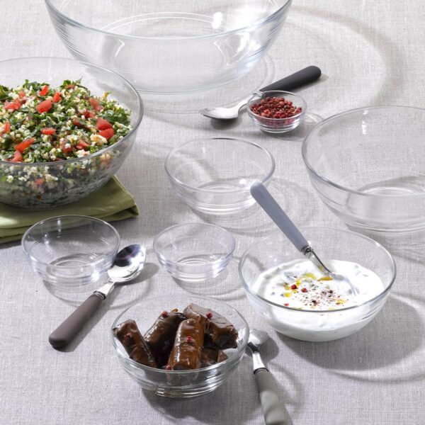Duralex Lys Glass Bowls Set - Image 2