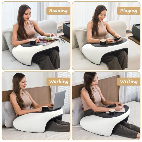 Olumoon Memory Foam Reading Pillow - Image 4