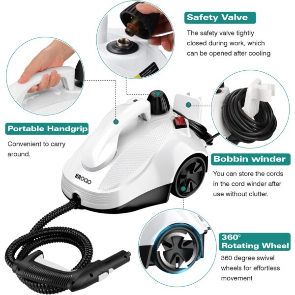 Powerful Multipurpose Steam Cleaner - Image 5