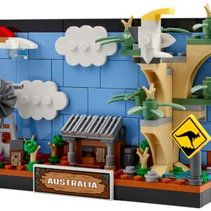 LEGO Creator Australia Postcard