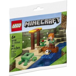 LEGO Minecraft Turtle Beach Set