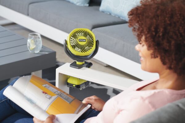 Ryobi Cordless Clamp Fan - Image 2