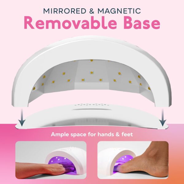 SUNUV Gel Nail Lamp (Pink) - Image 5