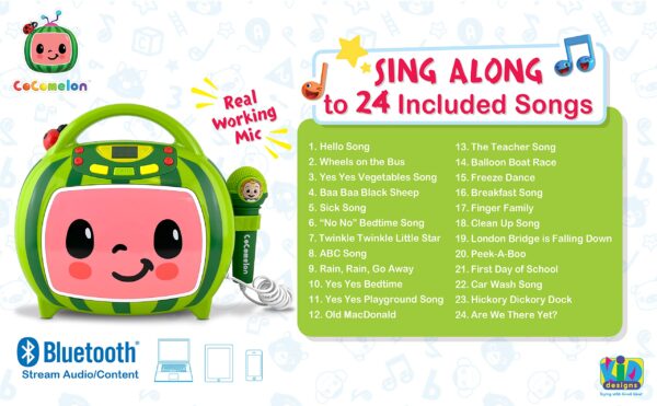 eKids Cocomelon Karaoke Machine - Image 5