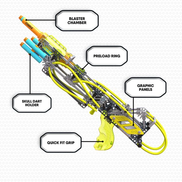 K'NEX Cyber-X C5 Neostrike Blaster - Image 8