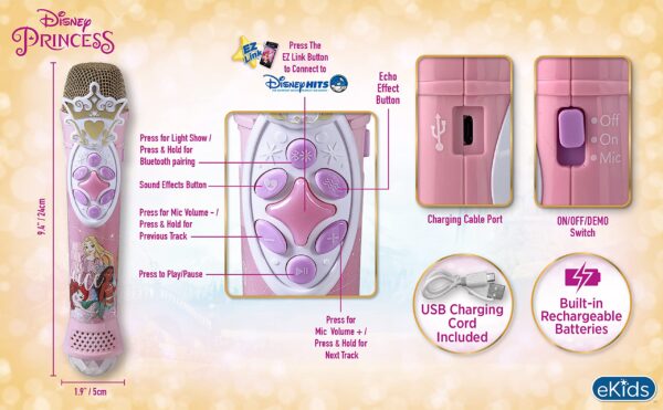 Disney Princess Karaoke Microphone - Image 6