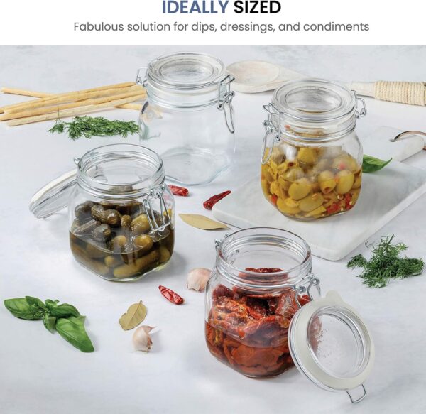 Bormioli Rocco Glass Canning Jar - Image 2