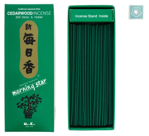 Morning Star Cedarwood Incense - Image 3