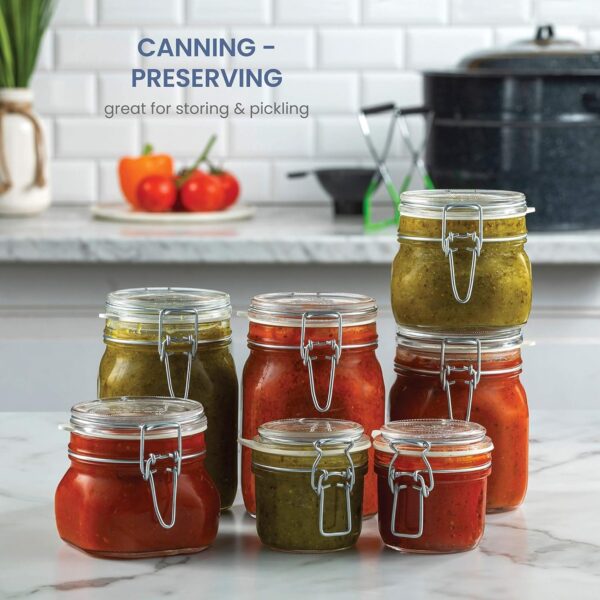 Bormioli Rocco Glass Canning Jar - Image 3
