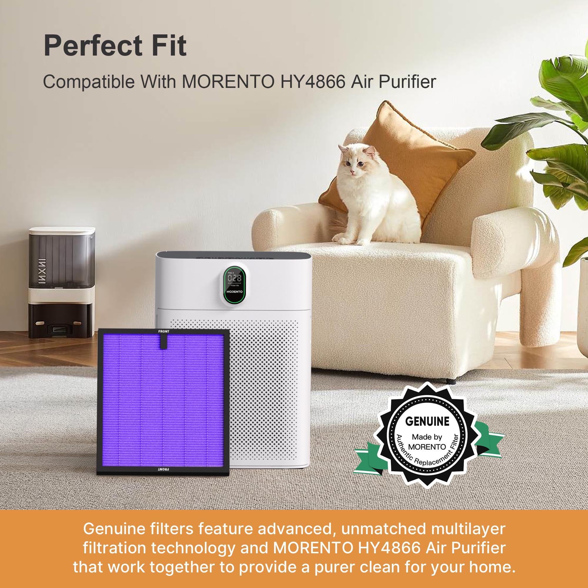MORENTO Air Purifier Filter Pack - Image 5