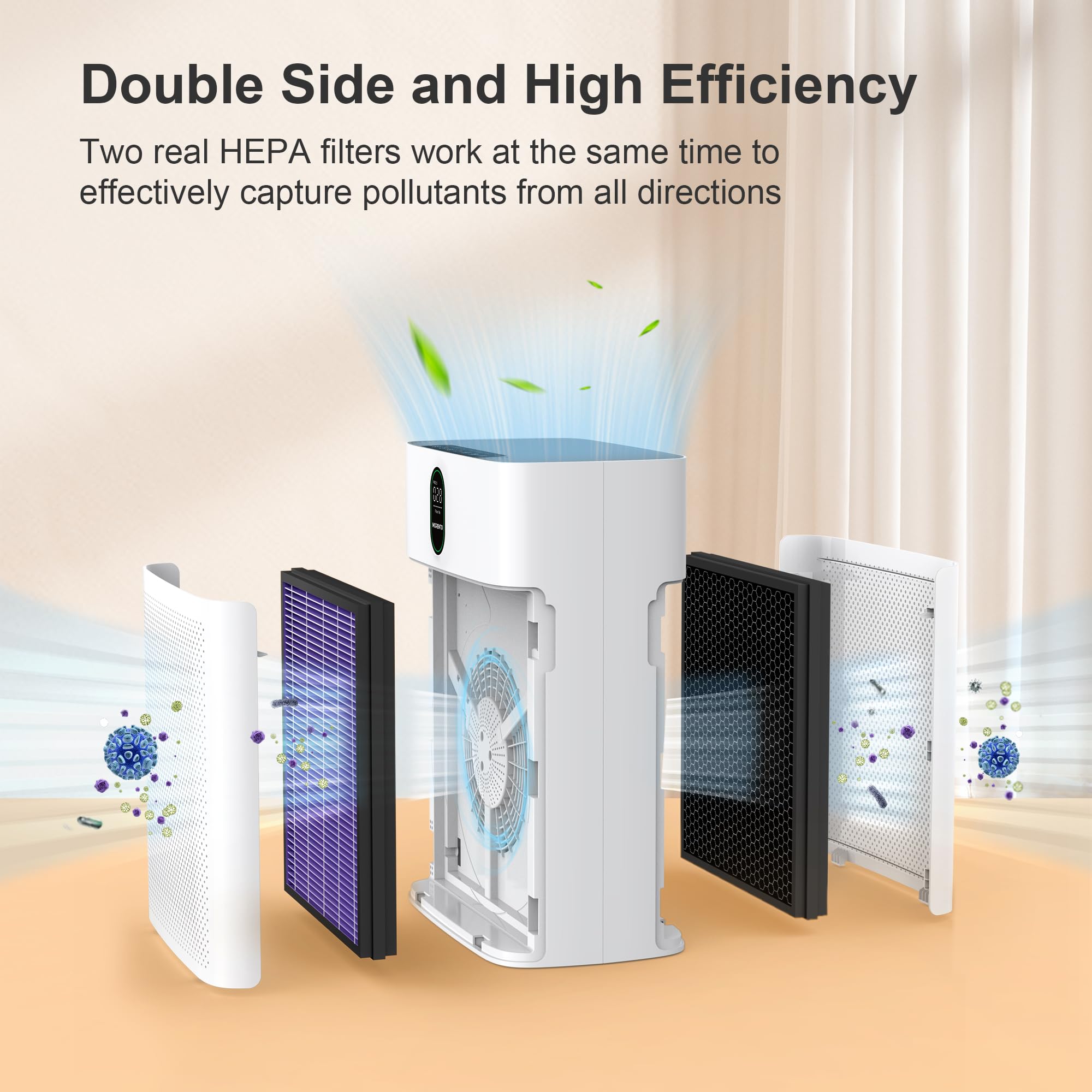 MORENTO Air Purifier Filter Pack - Image 6