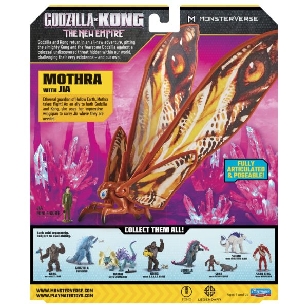Godzilla X Kong Mothra Action Figure - Image 7