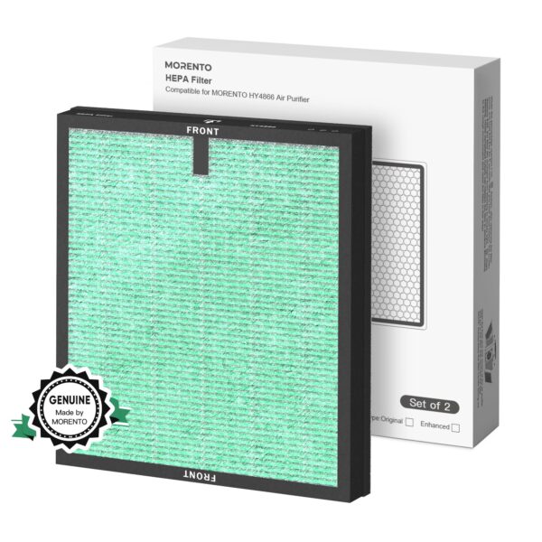 MORENTO Air Purifier Filter Pack