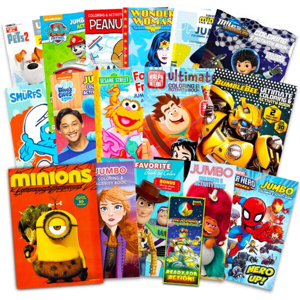 Kids Coloring Book Bundle